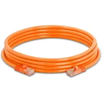 Safenet 3 Meter CAT6 LSZH UTP Patch Cord - Orange